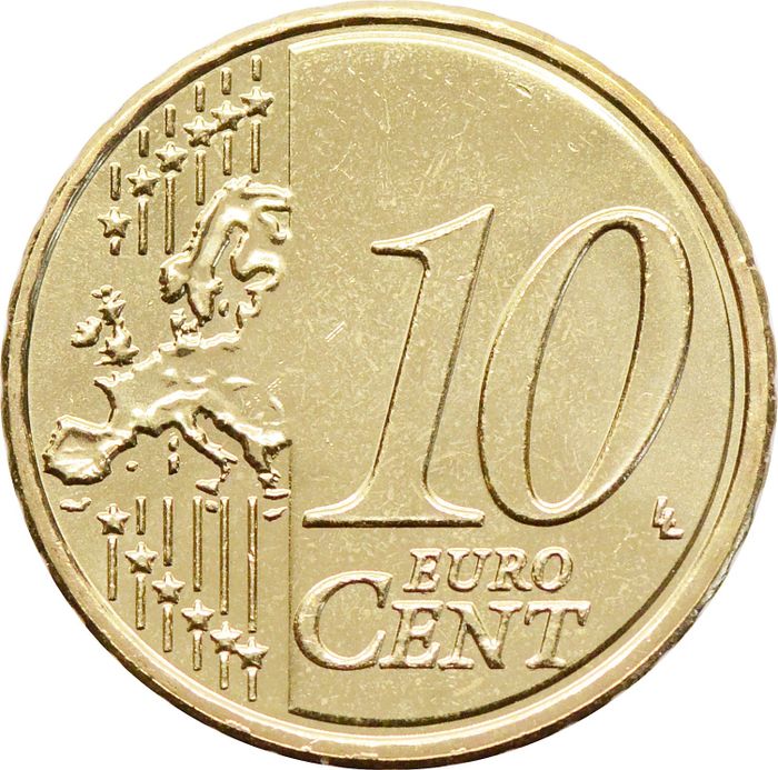 10 евроцентов 2017 Греция (10 euro cent)