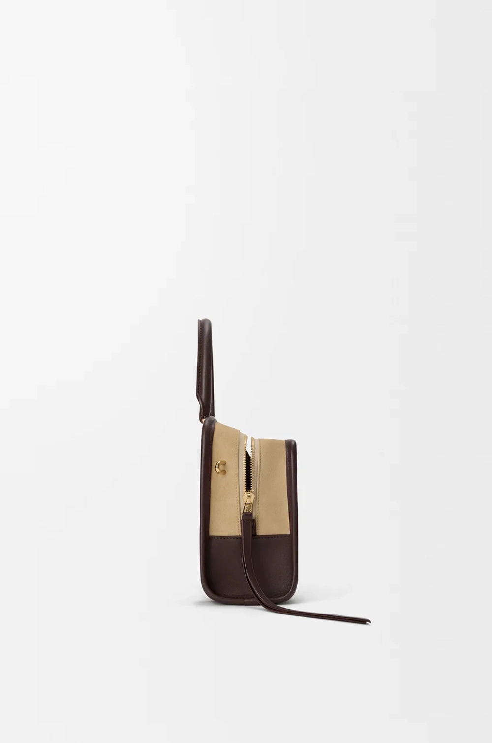 Loewe Маленькая сумка Amazona 180 из мягкой телячьей кожи, шоколадный