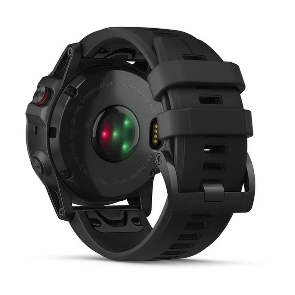 Смарт-часы Garmin Fenix 5X Plus Sapphire, черный, 010-01989-11