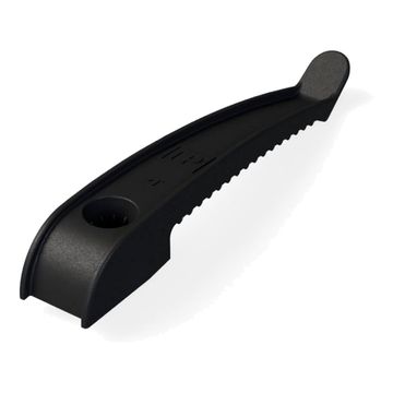 Держатель кабеля односторонний для прямого монтажа черный (20шт/уп) Промрукав