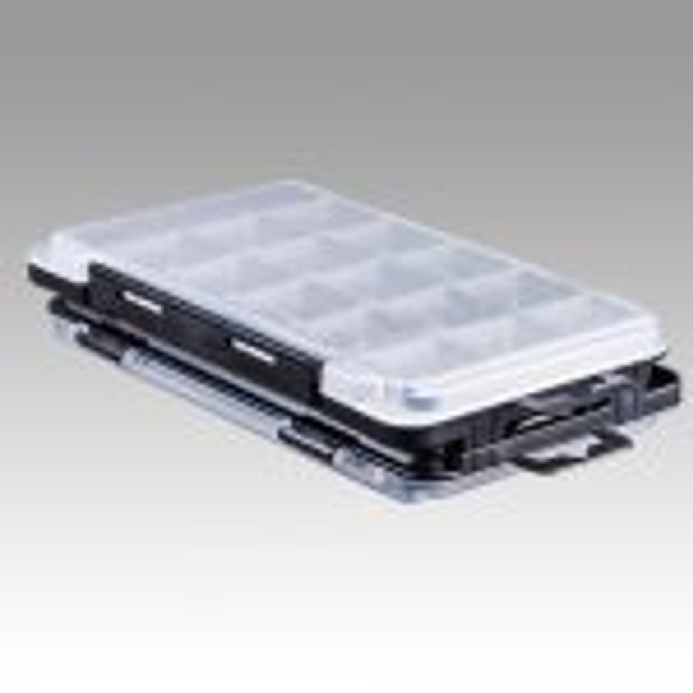 Коробка под приманки MEIHO LIGHT GAME CASE J CLEAR / BLACK