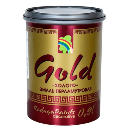 Декоративная эмаль Gold "Радуга" ВД-АК 117  (0,4л)