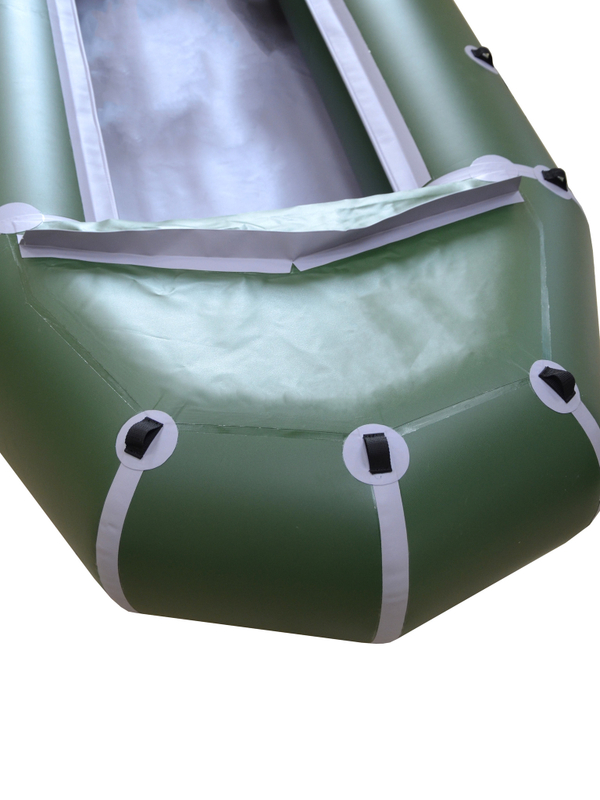 Пакрафт лодка для сплава для рыбалки Телеут 2 Двухсекционный диаметр бортов 32 см