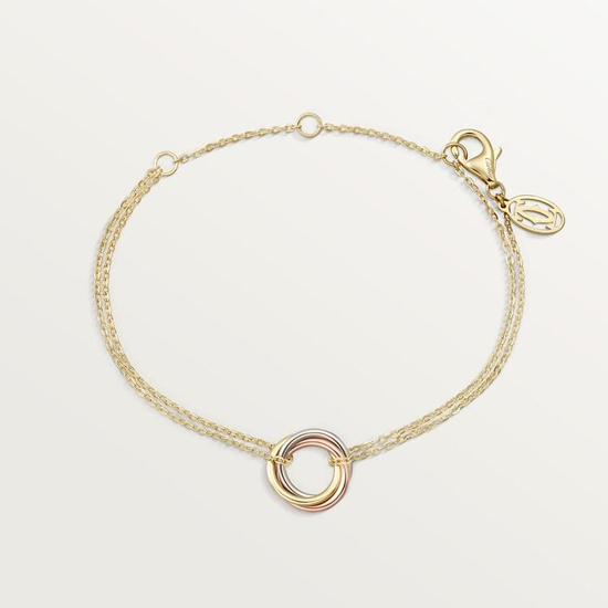 Cartier Trinity bracelet, on chain