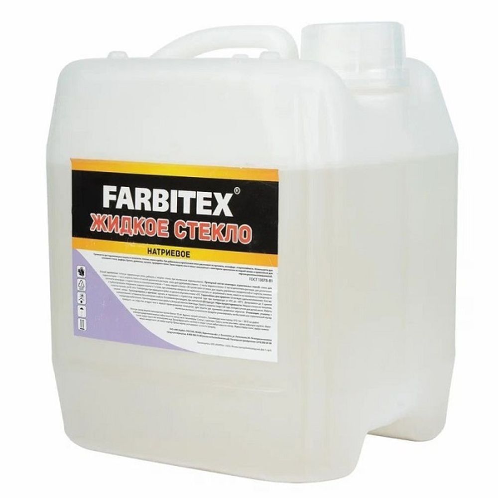 Стекло жидкое FARBITEX 3 л