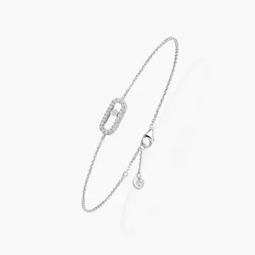Браслет Messika Care(s) с бриллиантами pave bracelet