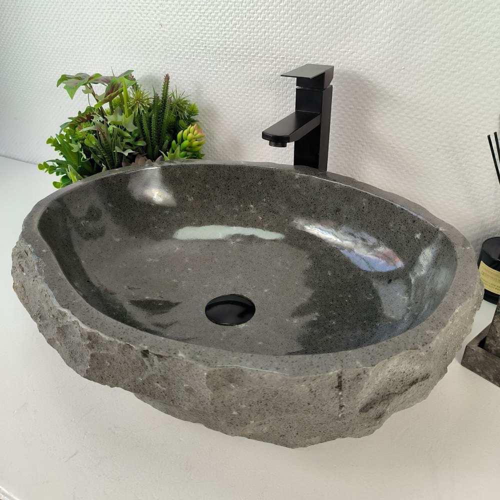 Раковина из андезита Erozy Grey EA-65515 56*44*15 0034