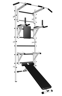 Шведская стенка Sv Sport усиленная 607 (Турник стандарт/Брусья/Стойка/Скамья)