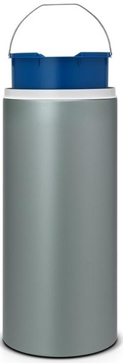 Ведро Brabantia FlipBin 30л мятный металлик выгрузка
