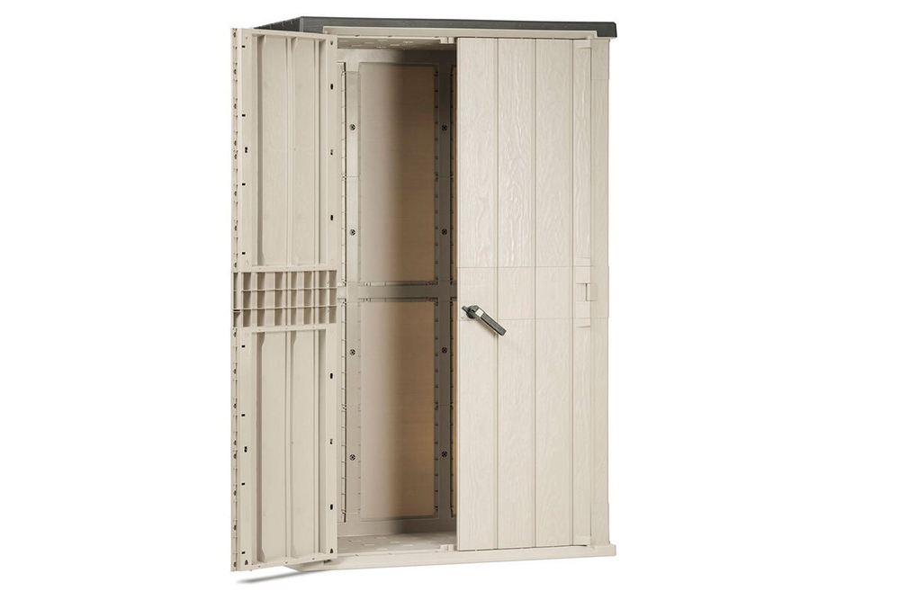 Уличный шкаф TOOMAX 2х дверный высокий Storaway, серый/антрацит