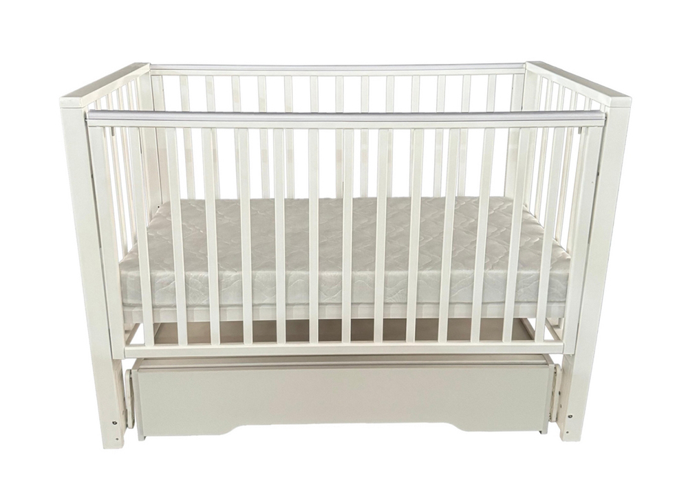 Детская кровать NICOL (автостенка, универсальный маятник, ящик, колеса)