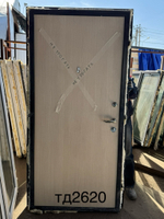 Дверь Металлическая Б/У 208(в) х 98(ш) Входная