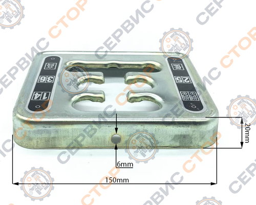 Крышка выбора переключения передач (тип 2) 180N