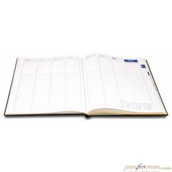 Еженедельник Letts Global Deluxe A4 кожа белые страницы (412 127110)