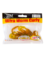Слаги съедобные искусственные LJ Pro Series ULTRAWORM CURLY 2,0in (05.00)/PA16 9 шт. в упак.