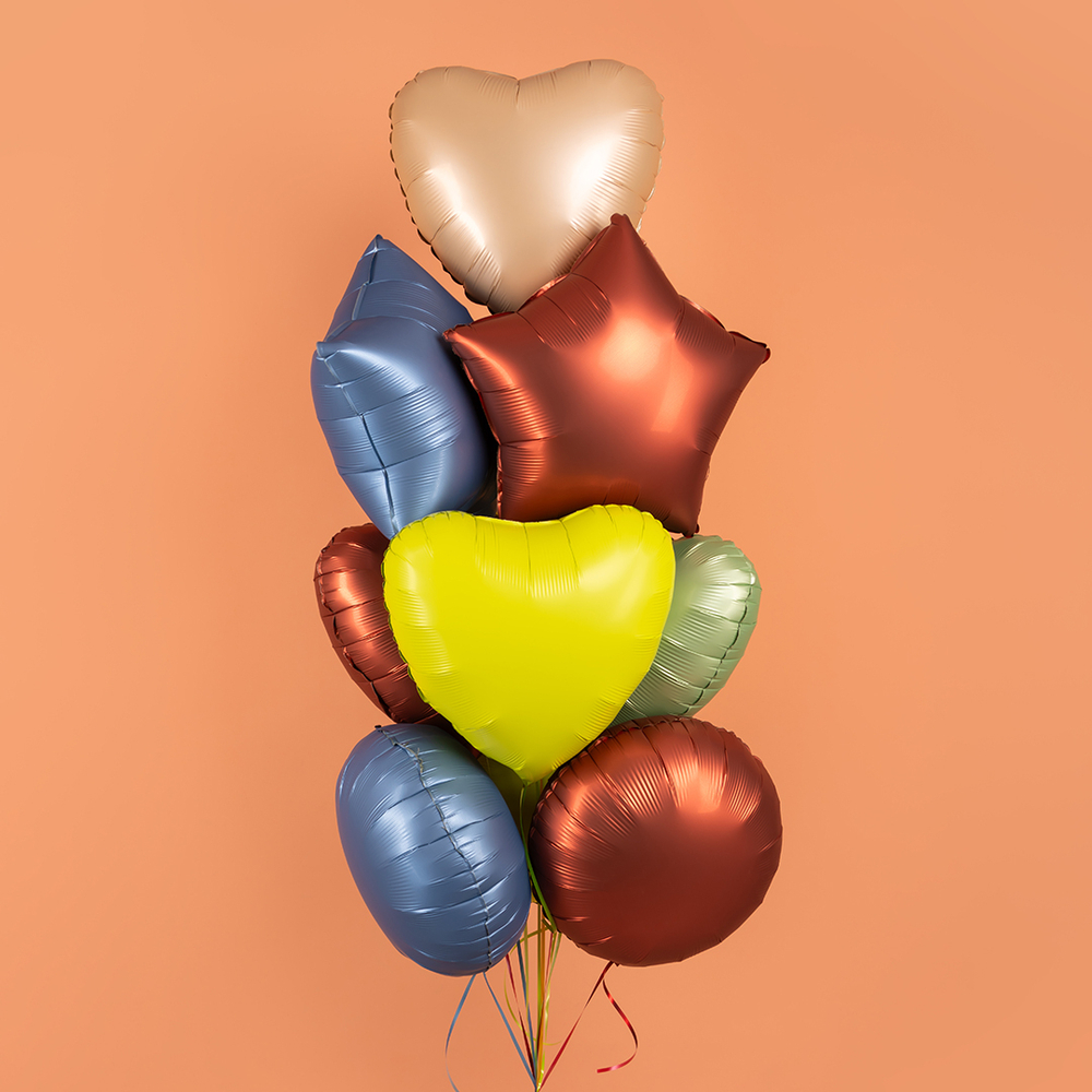 Круг 18" Кирпично-красный, Сатин Gr