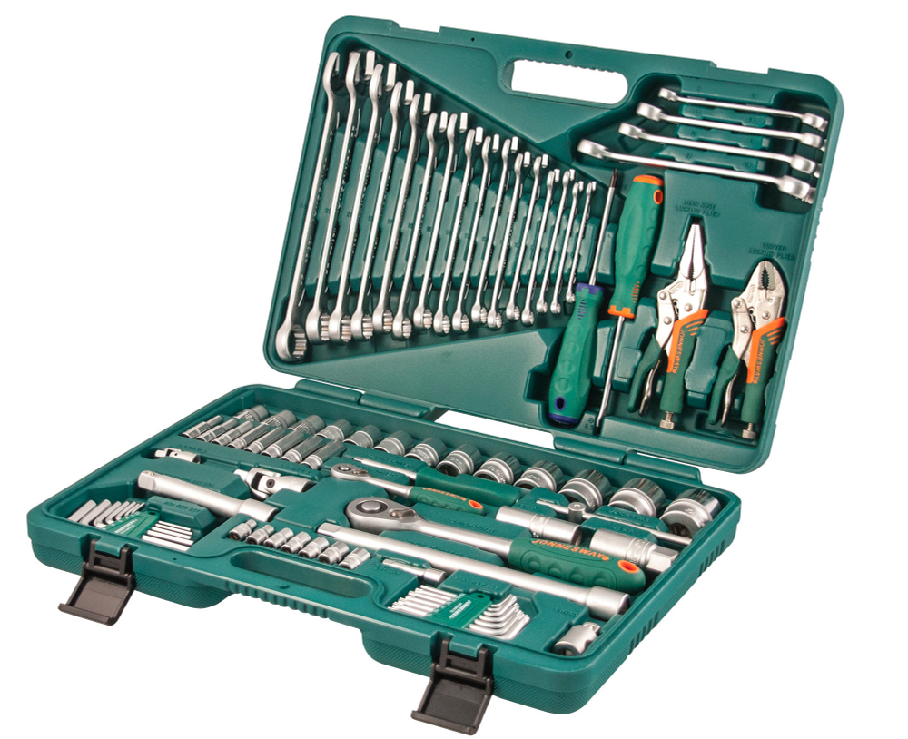 S04H52478S Набор инструмента универсальный 1/4", 1/2"DR, 78 предметов