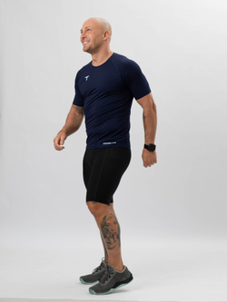 Спортивная футболка DRI FIT реглан TOTEMIC CLO синий