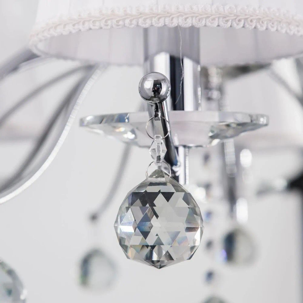 Citilux Шелли CL438181 Люстра подвесная с абажурами Хром