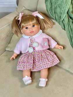 Кукла Berbesa мягконабивная 42см SANDRA (4408)