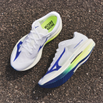 Кроссовки для бега Mizuno Hyperwarp - WHITE/LIGHTNING YELLOW/DAZZLING BLUE