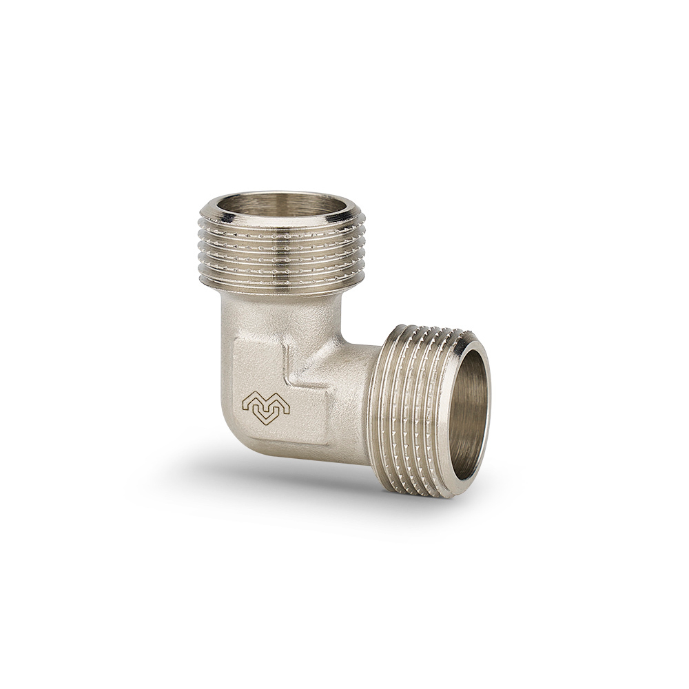 Отвод с наружной резьбой Varmega - 3/4" (никелированная латунь)