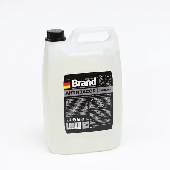 Средство для прочистки труб Brand "Антизасор" 5 л