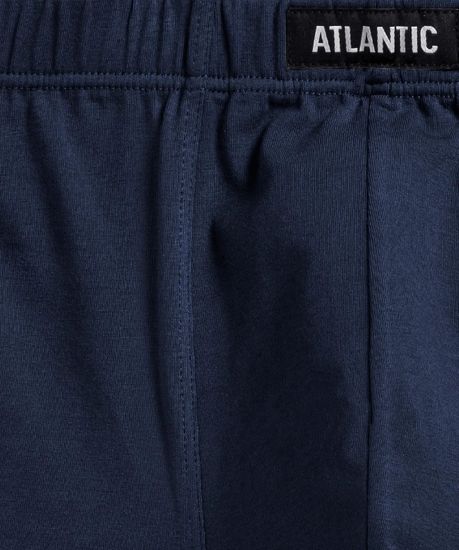 Трусы мужские боксеры (3шт), Atlantic 3MH-188,небесно-голубой + темно-синий + винный