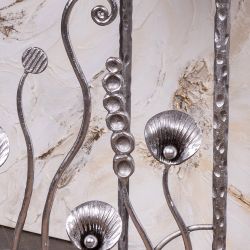 Столик декоративный Блюм Бьянко Античное Серебро