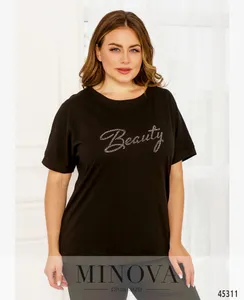 Футболка 2274-черный Minova