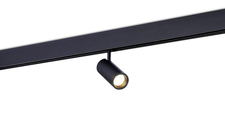 Светодиодный светильник Alpha для SPACE Track system 10Вт, D45xL100 мм, 865Лм, 36°, 4000К, недиммируемый, Ra>90, черный