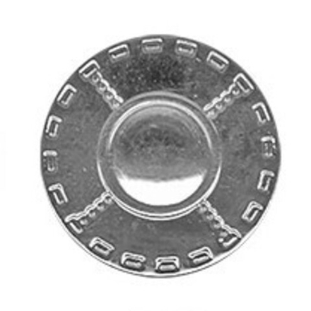 Пуговица "Micron" джинсовая, 17 мм, №04 никель