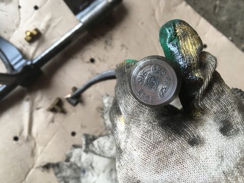 Шток вилки переключения передач КПП МАН ТГА/MAN TGA