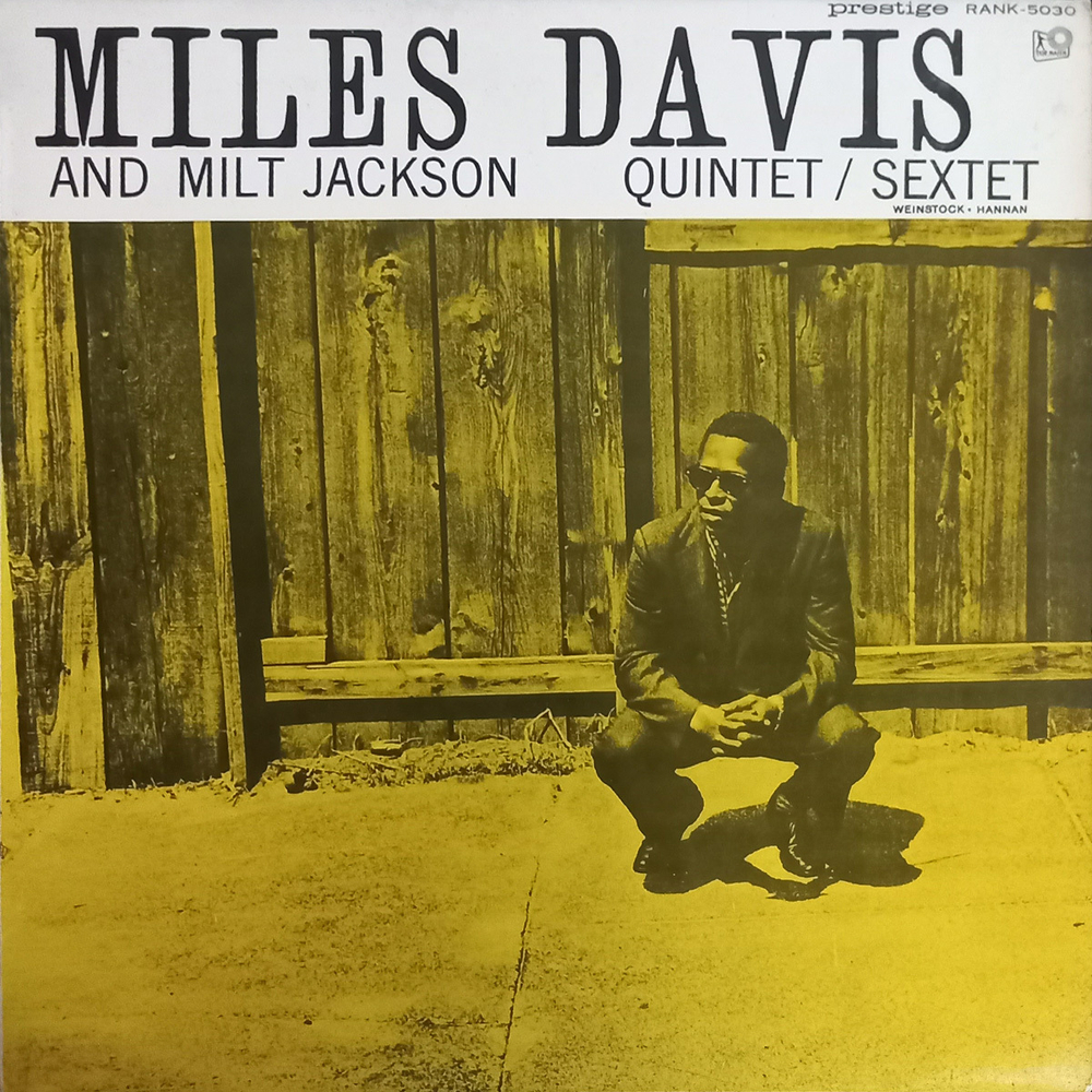 Miles Davis And Milt Jackson / Quintet Sextet (LP)