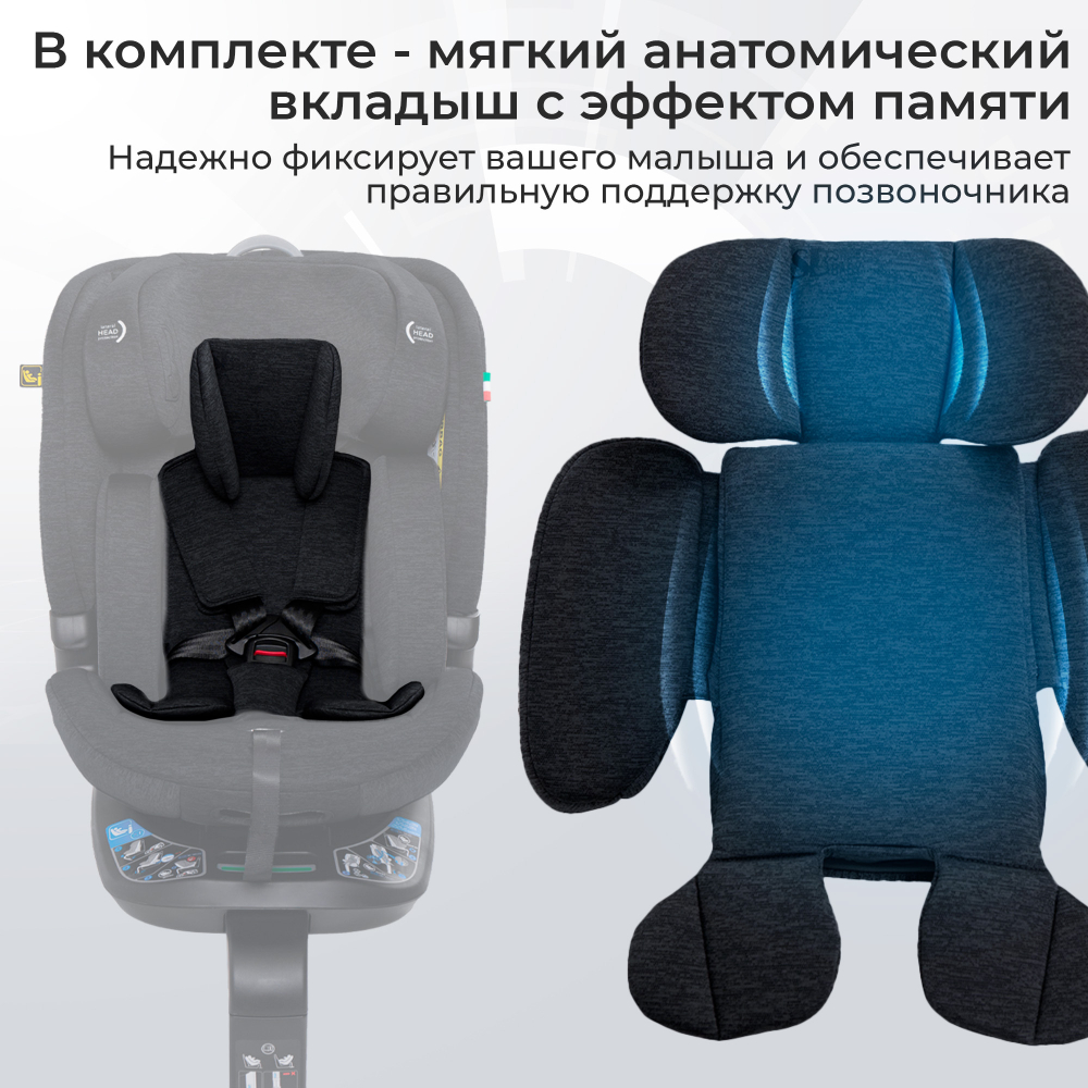 Автокресло Sweet Baby Voyager P12 Pro Black