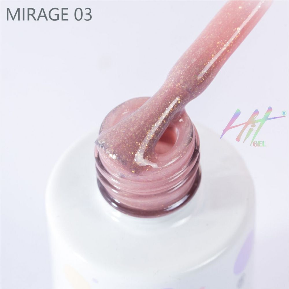 HIT gel, Гель-лак &quot;Mirage&quot; №03, 9 мл