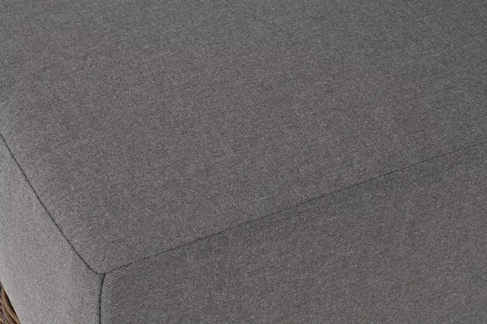 "Капри" модуль диванный правый с подушками, цвет коричневый