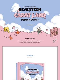 Альбом SEVENTEEN - SEVENTEEN IN CARAT LAND 2023 SVT 7th Fan Meeting Memory Book + Digital Code