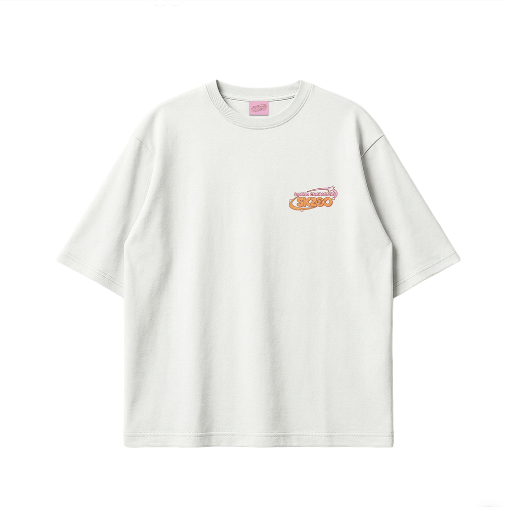 Мерч T-SHIRT - SKZOO X SANRIO CHARACTERS (футболка + фотокарты)