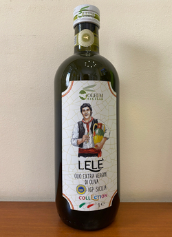 Оливковое масло Olеum Sicilia LELE 1л, Сицилия, Италия