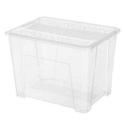 Ящик универсальный "tex-box" 21л 380х280х272 мм (бесцветный)