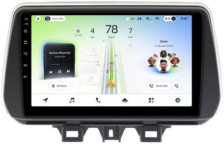 Магнитола для Hyundai Tucson 3 2018-2021 - Teyes CC4L монитор 9" IPS на Android 14, Snapdragon 662, CarPlay, 4G SIM-слот