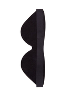 Маска на глаза с декоративным красным бантом (Цвет: черный с красным)