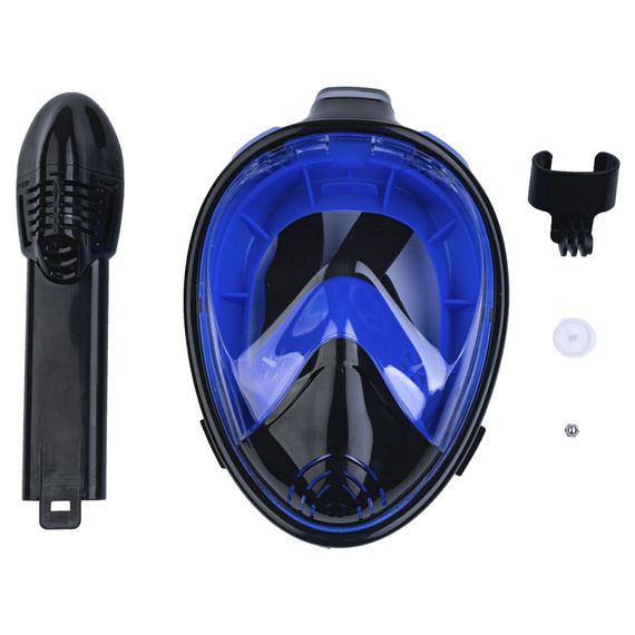 Полнолицевая маска Marlin Sea черный/темно-синий