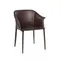 Стул Gio, коричневая кожа