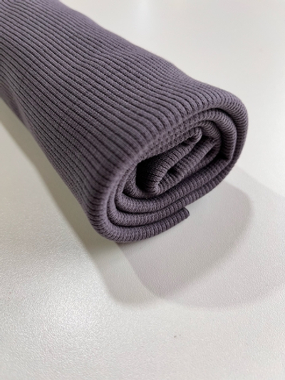 ГРАФИТ - Кашкорсе с лайкрой, компакт пенье (Елена) (к2 поперечные прожилки + дырочки местами + дефект кромки)