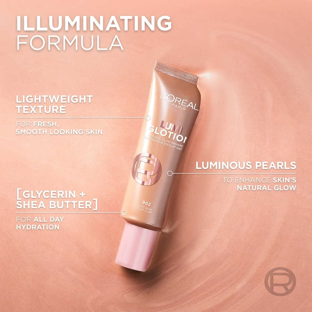 L’Oreal Paris Lumi Glotion - Осветляющий крем с увлажняющим эффектом, 40 ml