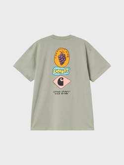 Футболка Carhartt WIP Stacked Grapes Shady Green