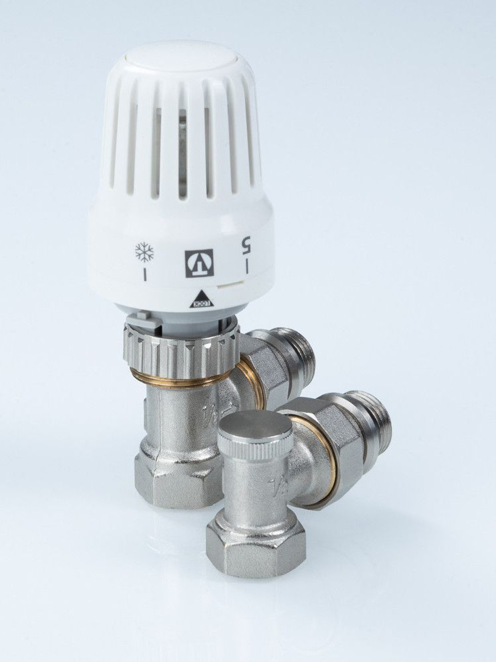 Комплект термостатический для радиатора 1/2" угловой VALTEC (VT.045.N.04)