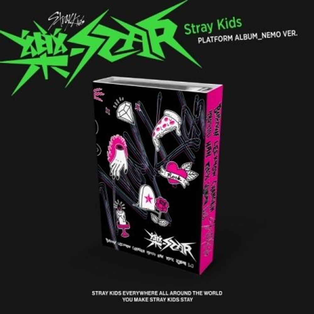Альбом STRAY KIDS - ROCK-STAR Mini Album PLATFORM ALBUM NEMO Version